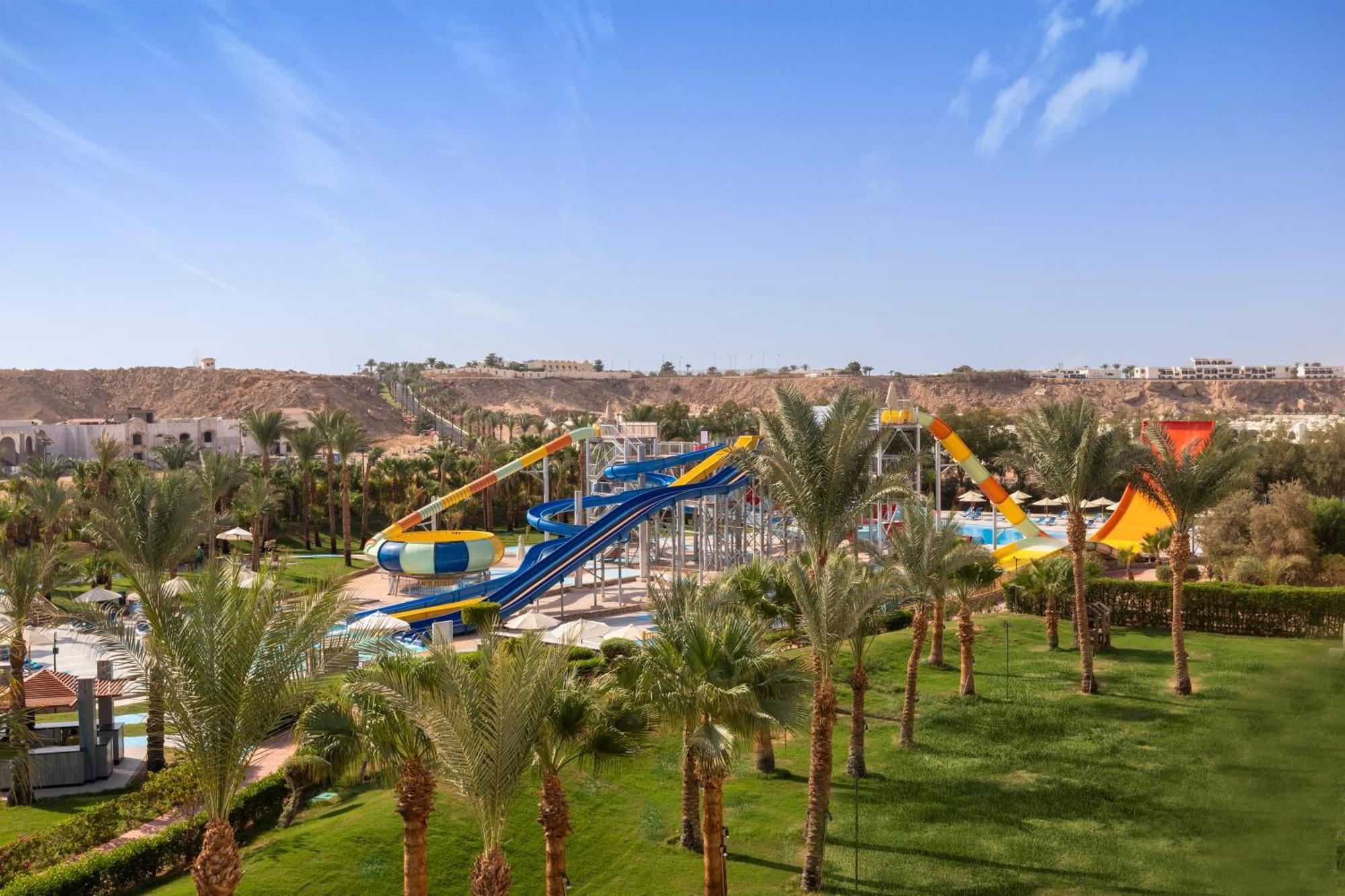 Xperience Kiroseiz Aquapark Premier-Naama Bay Hotel Sharm el-Sheikh Luaran gambar Aqua Park at Hilton Sharm El Sheikh Resort